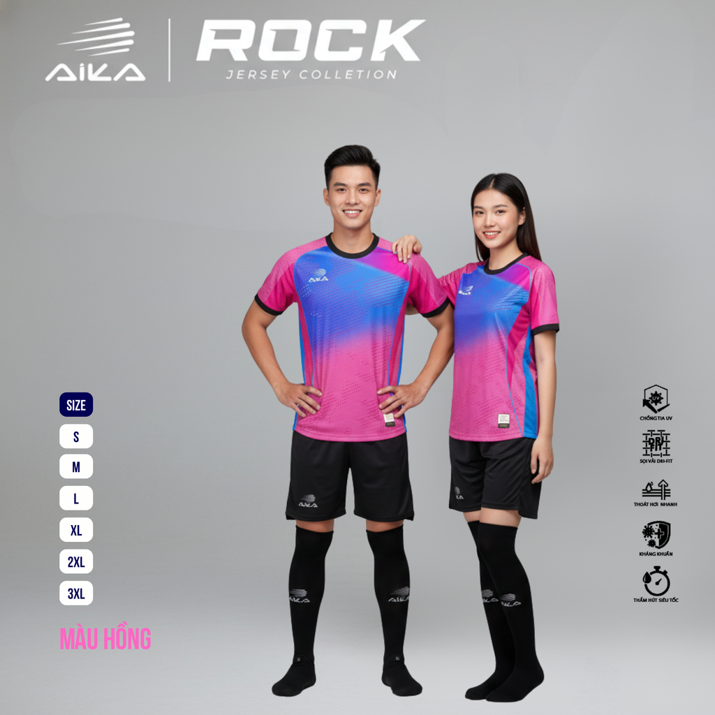 Quần Áo Bóng Đá Aika Siêu Tốc 25 - ROCK