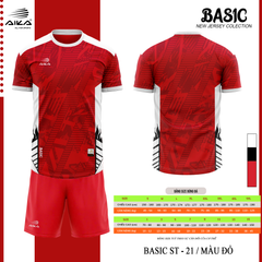 Quần Áo Bóng Đá Aika Siêu Tốc 21 - BASIC