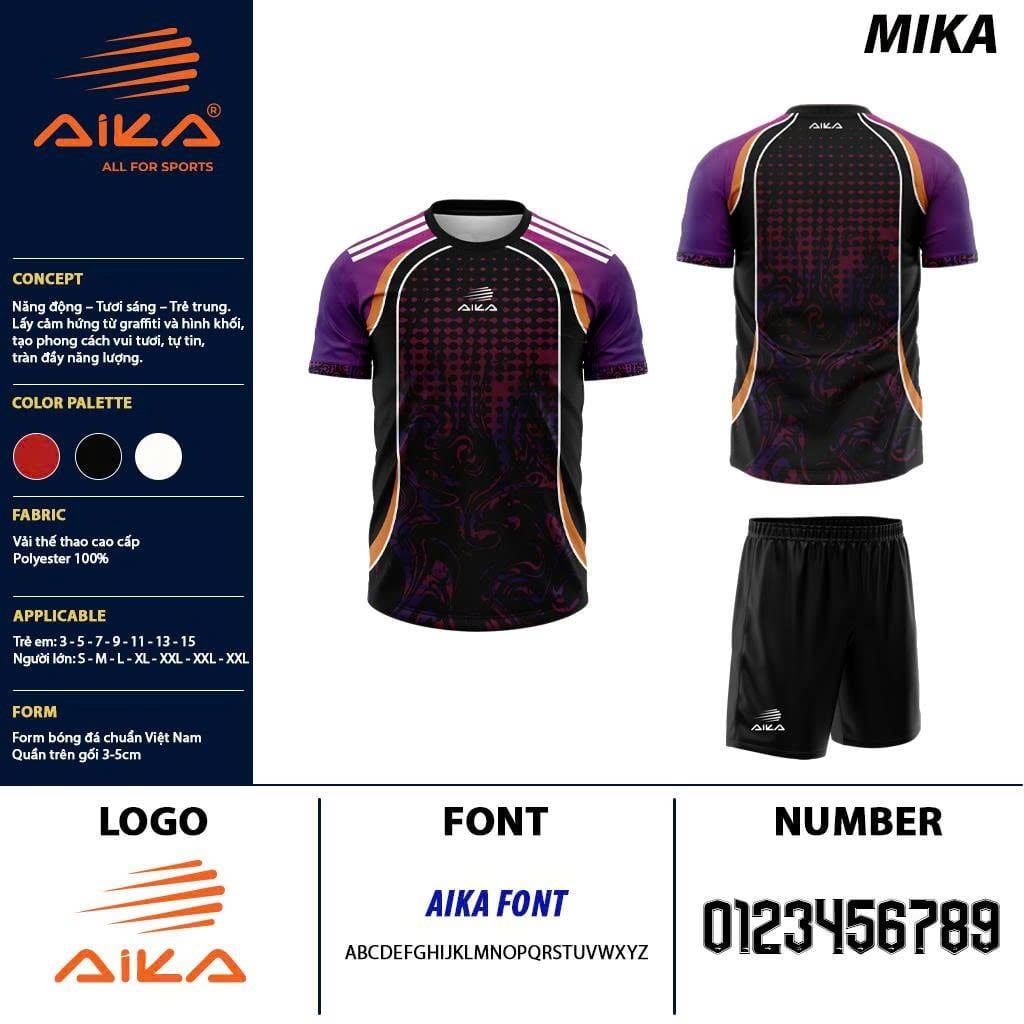 Bộ Áo Bóng Đá AIKA ST MIKA