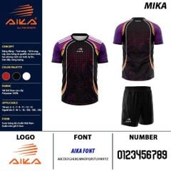 Bộ Áo Bóng Đá AIKA ST MIKA