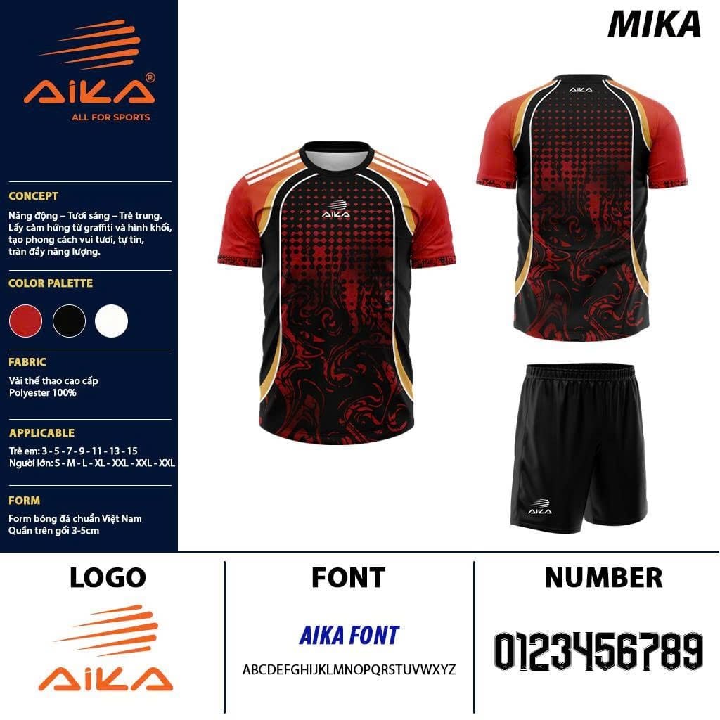 Bộ Áo Bóng Đá AIKA ST MIKA