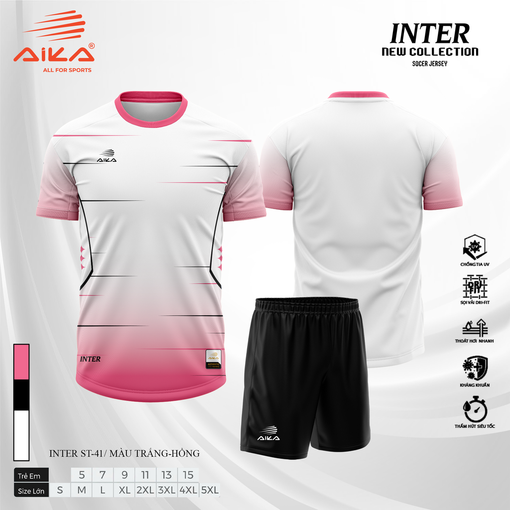 Quần Áo Bóng Đá Aika Siêu Tốc 41 - INTER