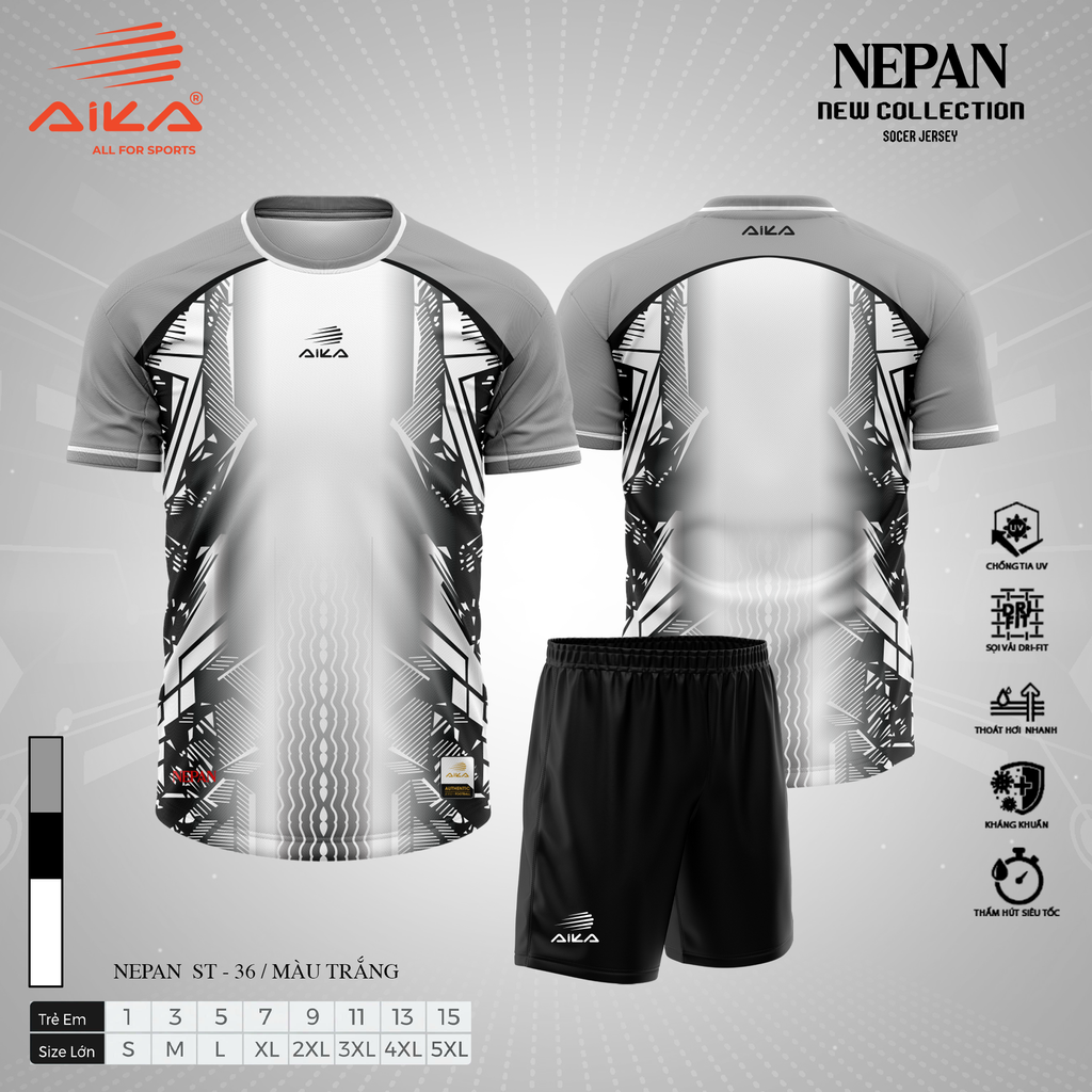 Quần Áo Bóng Đá Aika Siêu Tốc 36 - NEPAN
