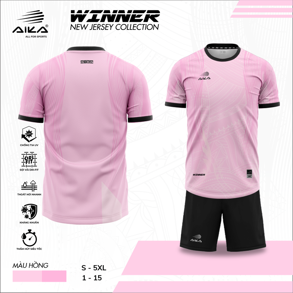 Quần Áo Bóng Đá Aika Siêu Tốc 19 - WINNER