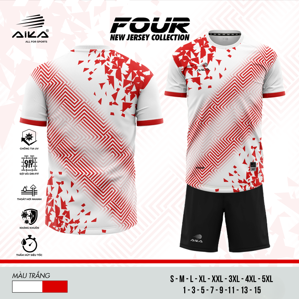 Quần Áo Bóng Đá Aika Siêu Tốc 14 - FOUR