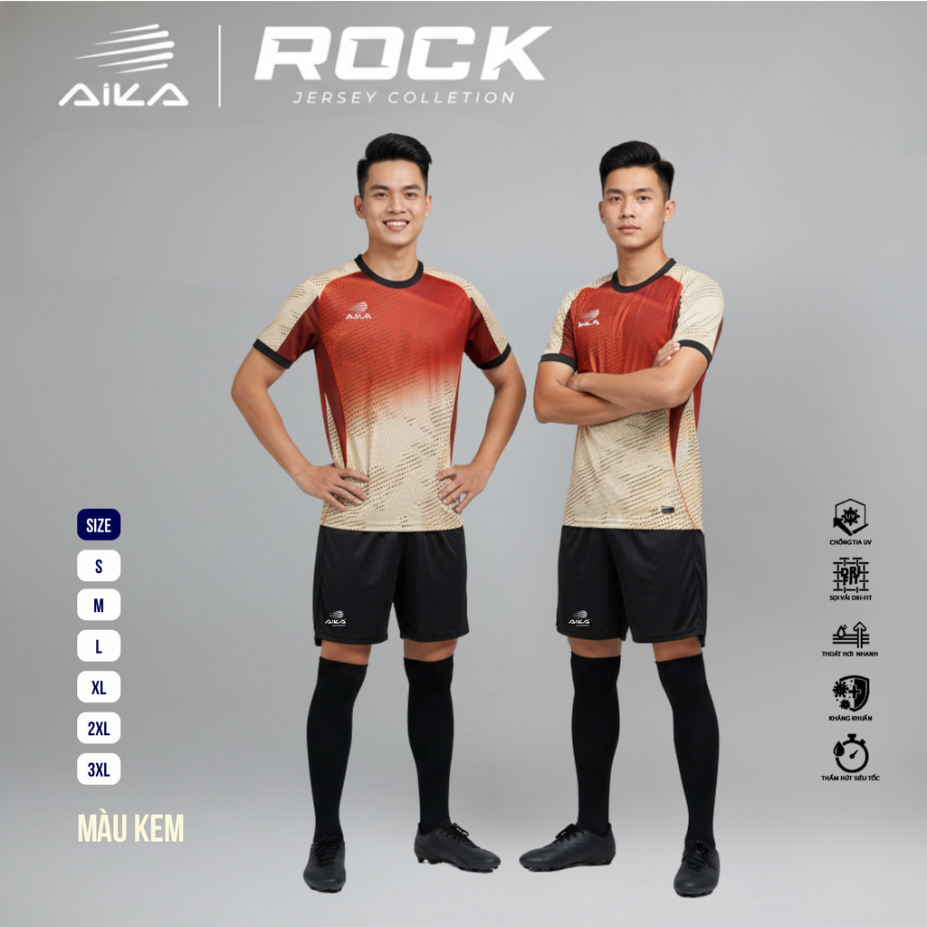 Quần Áo Bóng Đá Aika Siêu Tốc 25 - ROCK