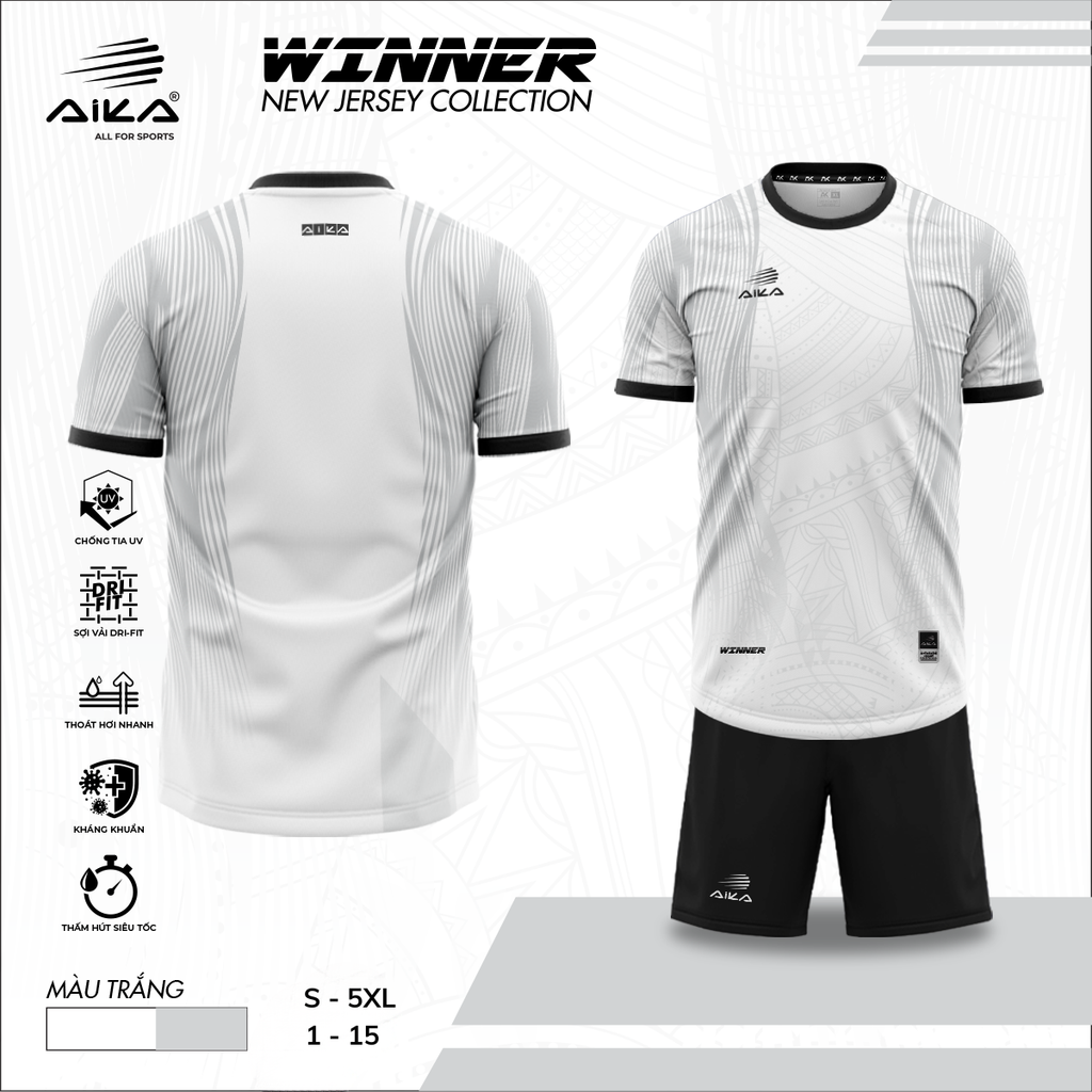 Quần Áo Bóng Đá Aika Siêu Tốc 19 - WINNER