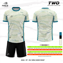 Quần Áo Bóng Đá Aika Siêu Tốc 02 - TWO