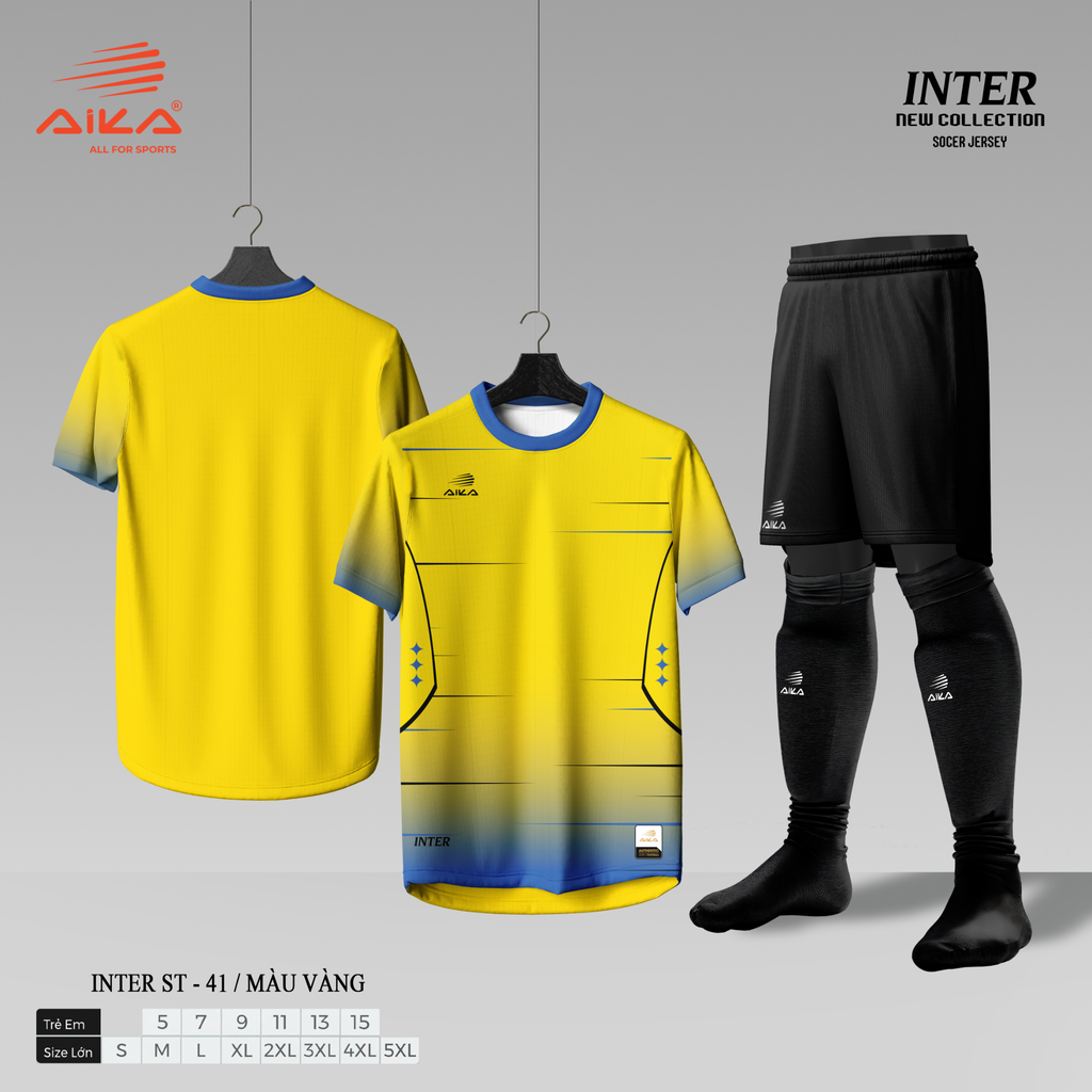 Quần Áo Bóng Đá Aika Siêu Tốc 41 - INTER