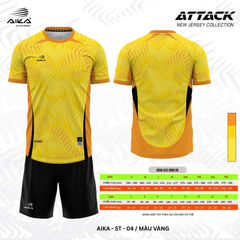 Quần Áo Bóng Đá Aika Siêu Tốc 07 - ATTACK