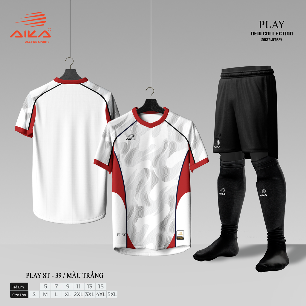 Quần Áo Bóng Đá Aika Siêu Tốc 39 - PLAY