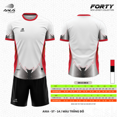 Quần Áo Bóng Đá Aika Siêu Tốc 10 - FORTY