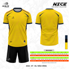 Quần Áo Bóng Đá Aika Siêu Tốc 01 -  NICE