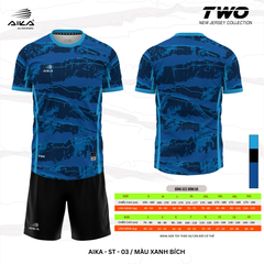 Quần Áo Bóng Đá Aika Siêu Tốc 02 - TWO