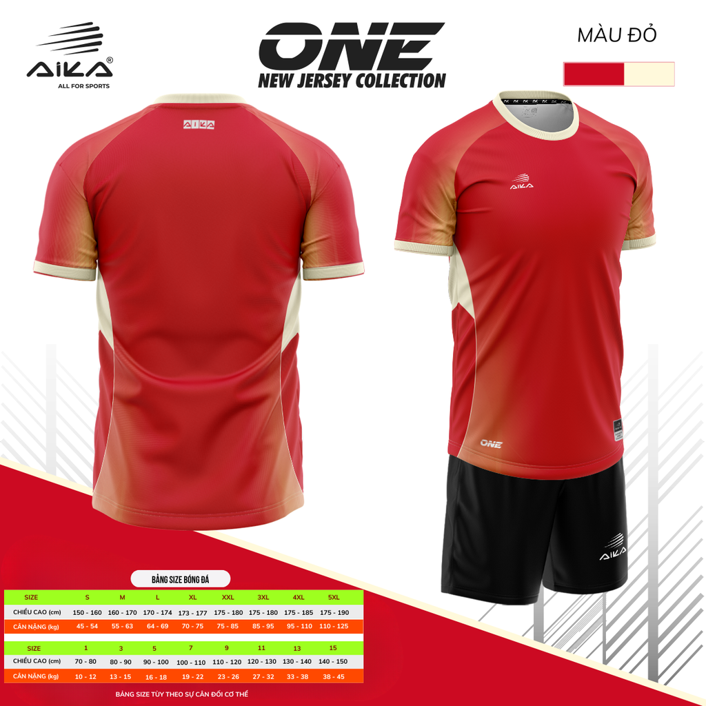 Quần Áo Bóng Đá Aika Siêu Tốc 04 - ONE