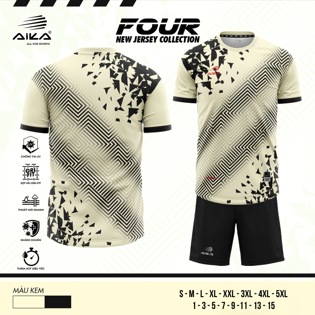 Quần Áo Bóng Đá Aika Siêu Tốc 14 - FOUR