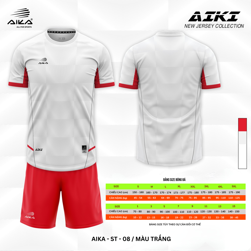 Quần Áo Bóng Đá Aika Siêu Tốc 12 - AIKI