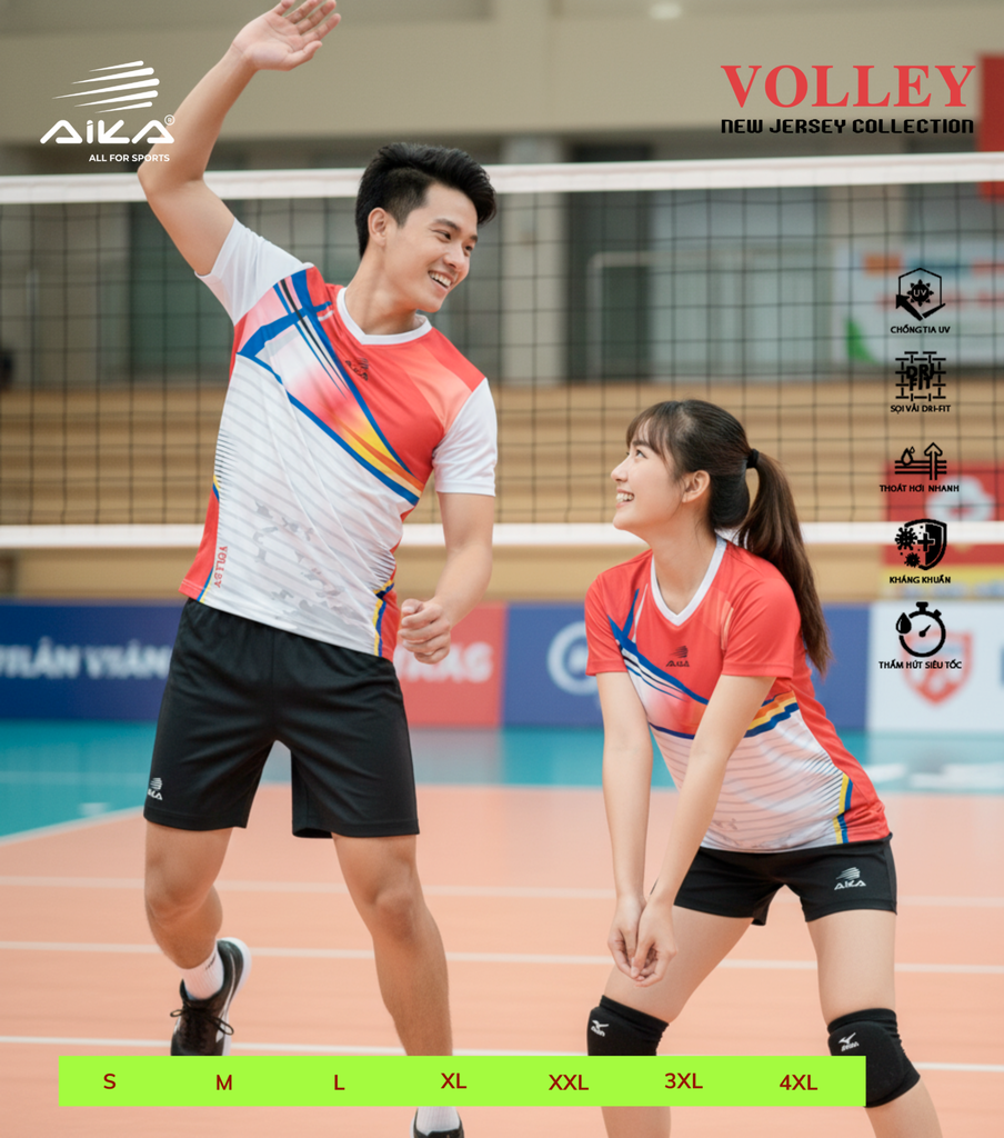 Quần Áo Bóng Chuyền Aika Siêu Tốc 01 - VOLLEY