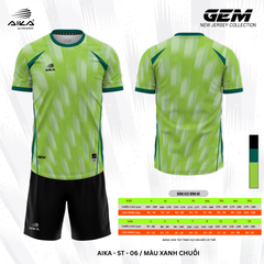 Quần Áo Bóng Đá Aika Siêu Tốc 03 - GEM