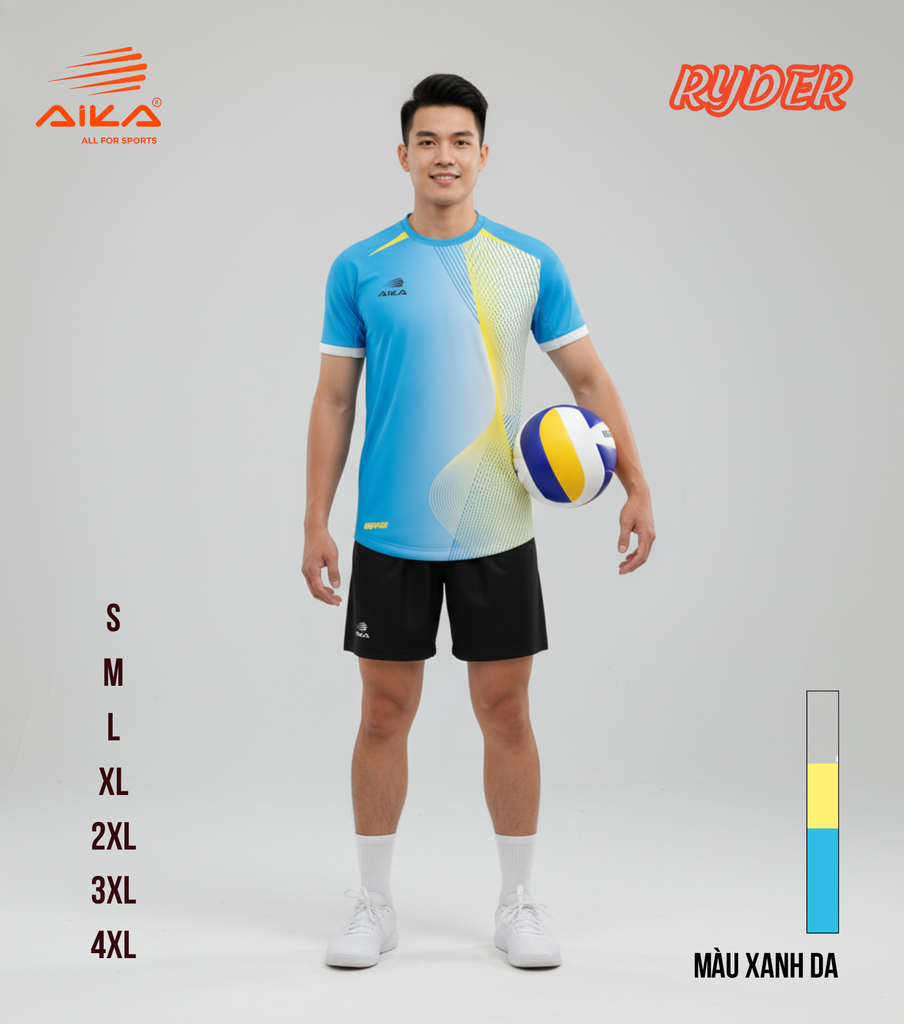 Quần Áo Bóng Chuyền Aika Siêu Tốc 02 - RYDER