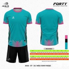 Quần Áo Bóng Đá Aika Siêu Tốc 10 - FORTY