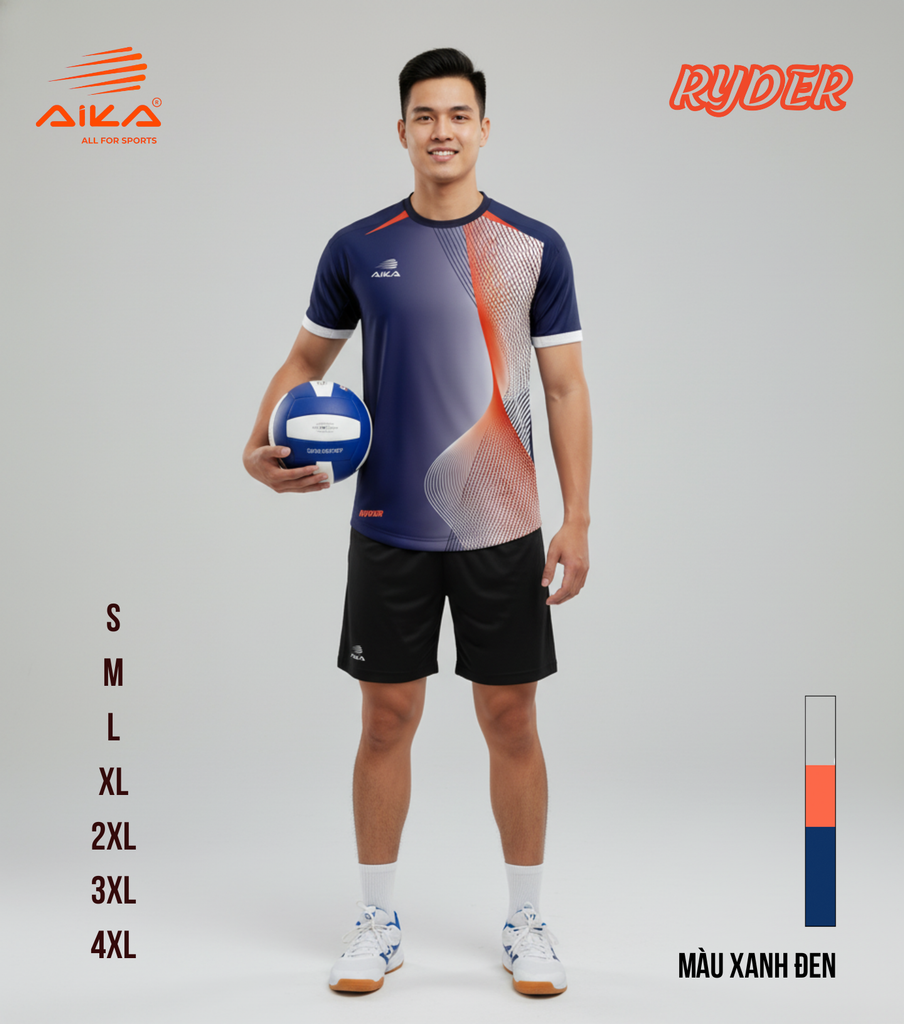 Quần Áo Bóng Chuyền Aika Siêu Tốc 02 - RYDER
