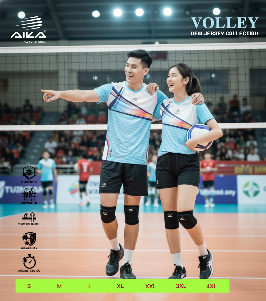 Quần Áo Bóng Chuyền Aika Siêu Tốc 01 - VOLLEY