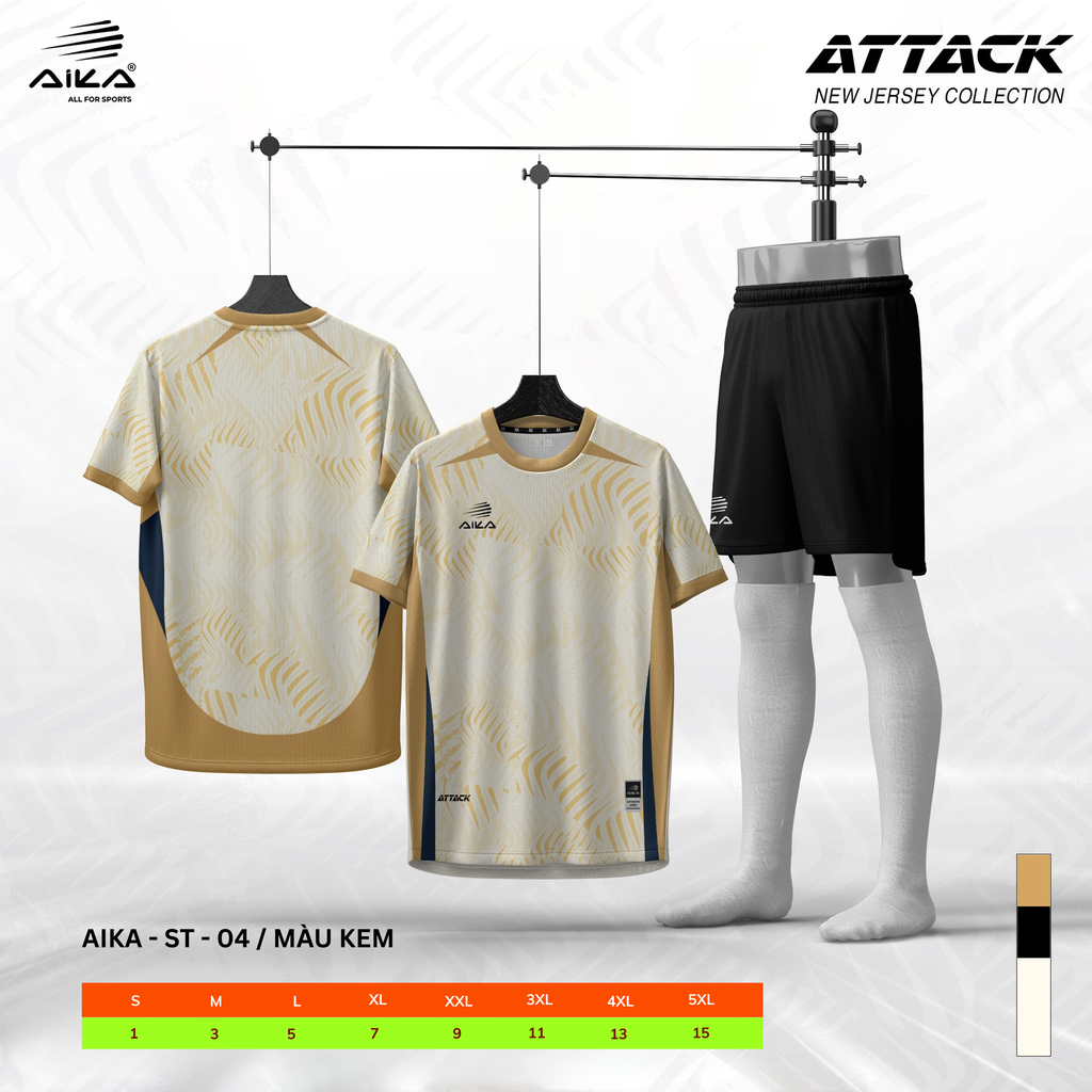 Quần Áo Bóng Đá Aika Siêu Tốc 07 - ATTACK