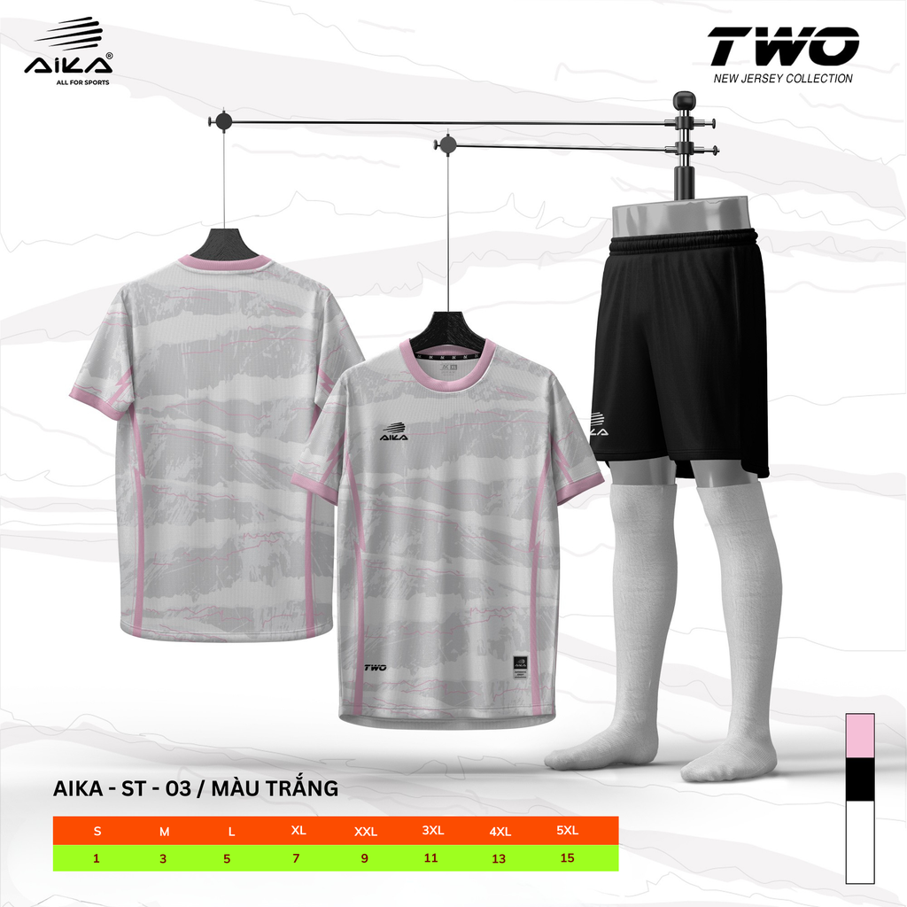 Quần Áo Bóng Đá Aika Siêu Tốc 02 - TWO