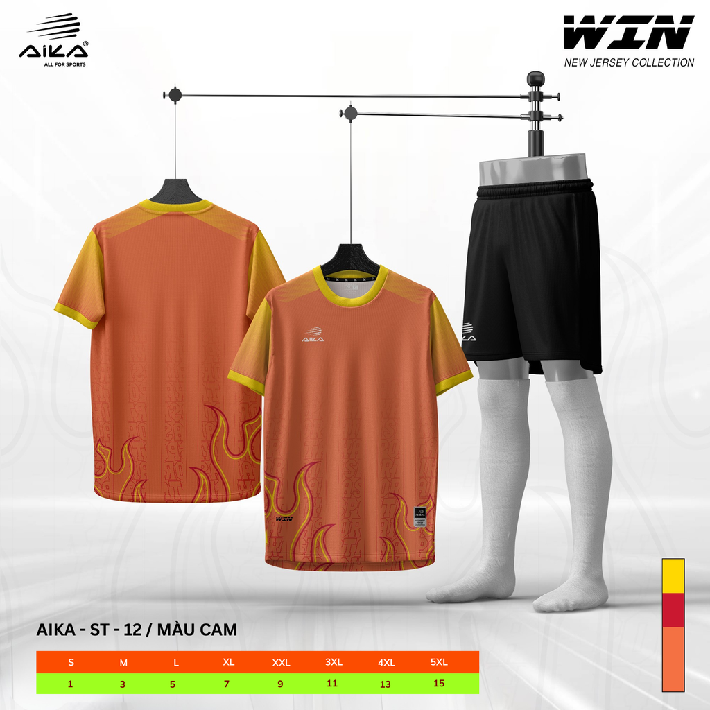 Quần Áo Bóng Đá Aika Siêu Tốc 18 - WIN