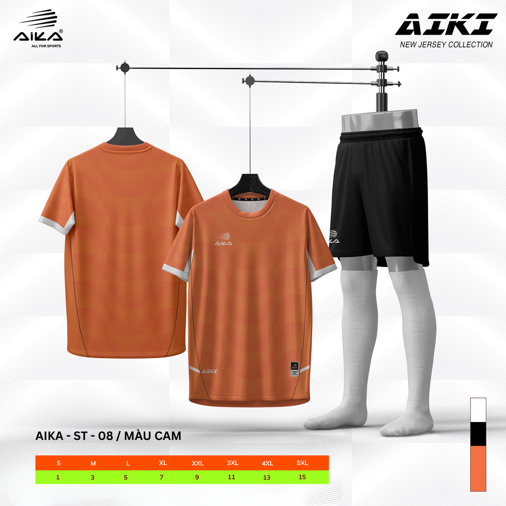 Quần Áo Bóng Đá Aika Siêu Tốc 12 - AIKI