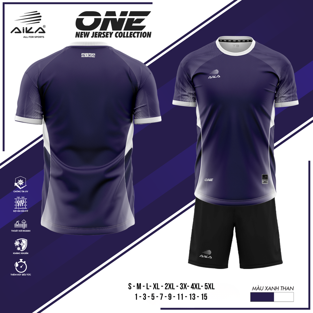 Quần Áo Bóng Đá Aika Siêu Tốc 04 - ONE