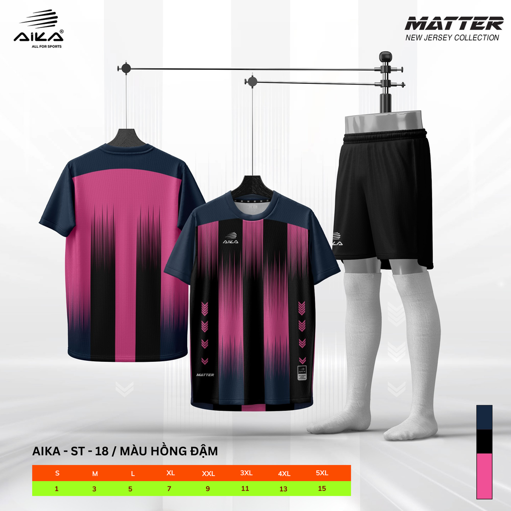 Quần Áo Bóng Đá Aika Siêu Tốc 11 - MATTER