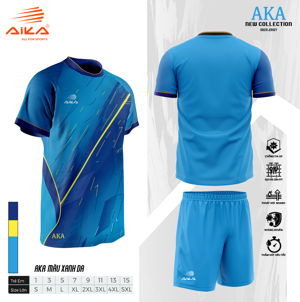 Quần Áo Bóng Đá Aika Siêu Tốc 24 - AKA
