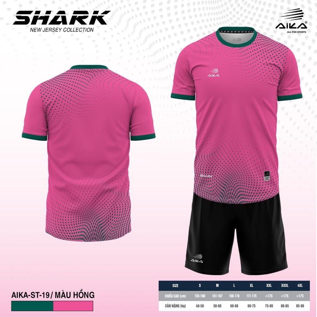 Quần Áo Bóng Đá Aika Siêu Tốc 20 - SHARK