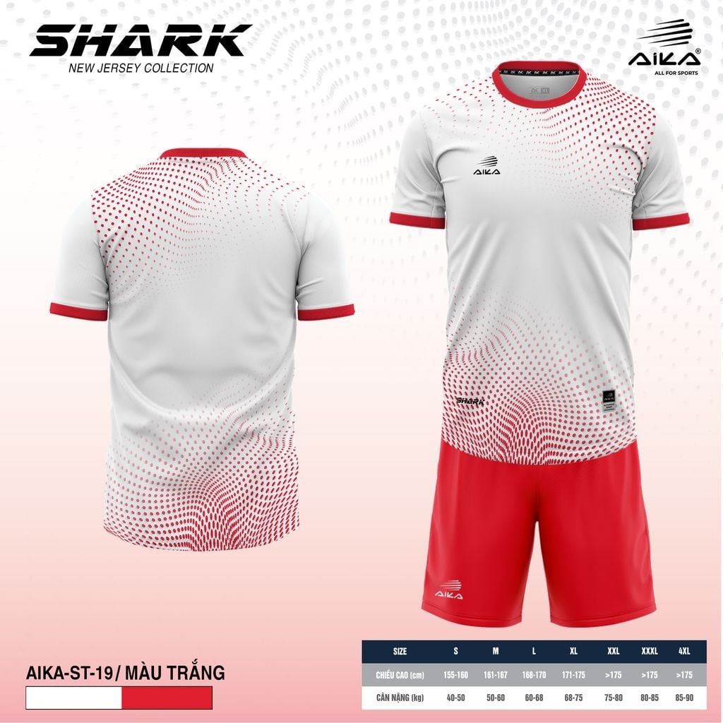 Quần Áo Bóng Đá Aika Siêu Tốc 20 - SHARK