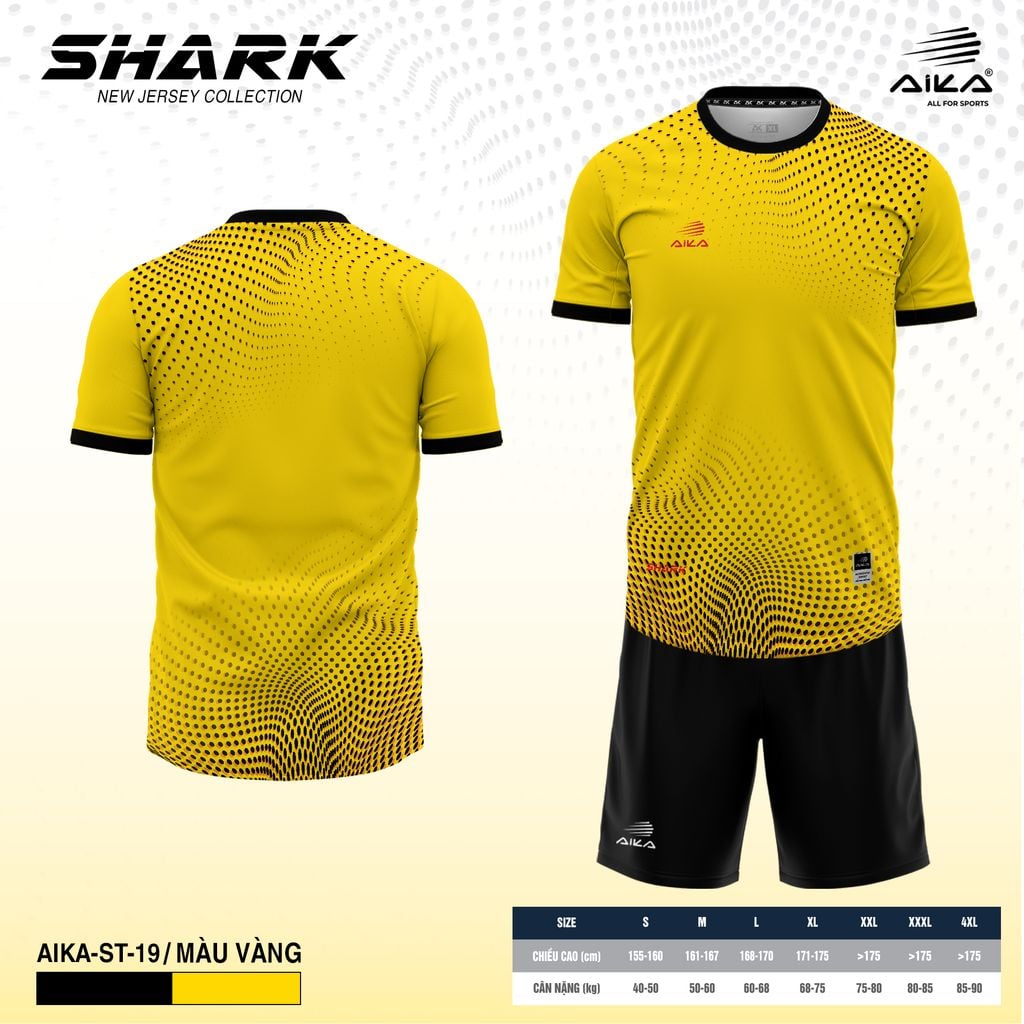 Quần Áo Bóng Đá Aika Siêu Tốc 20 - SHARK