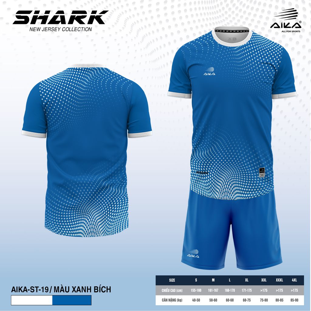 Quần Áo Bóng Đá Aika Siêu Tốc 20 - SHARK