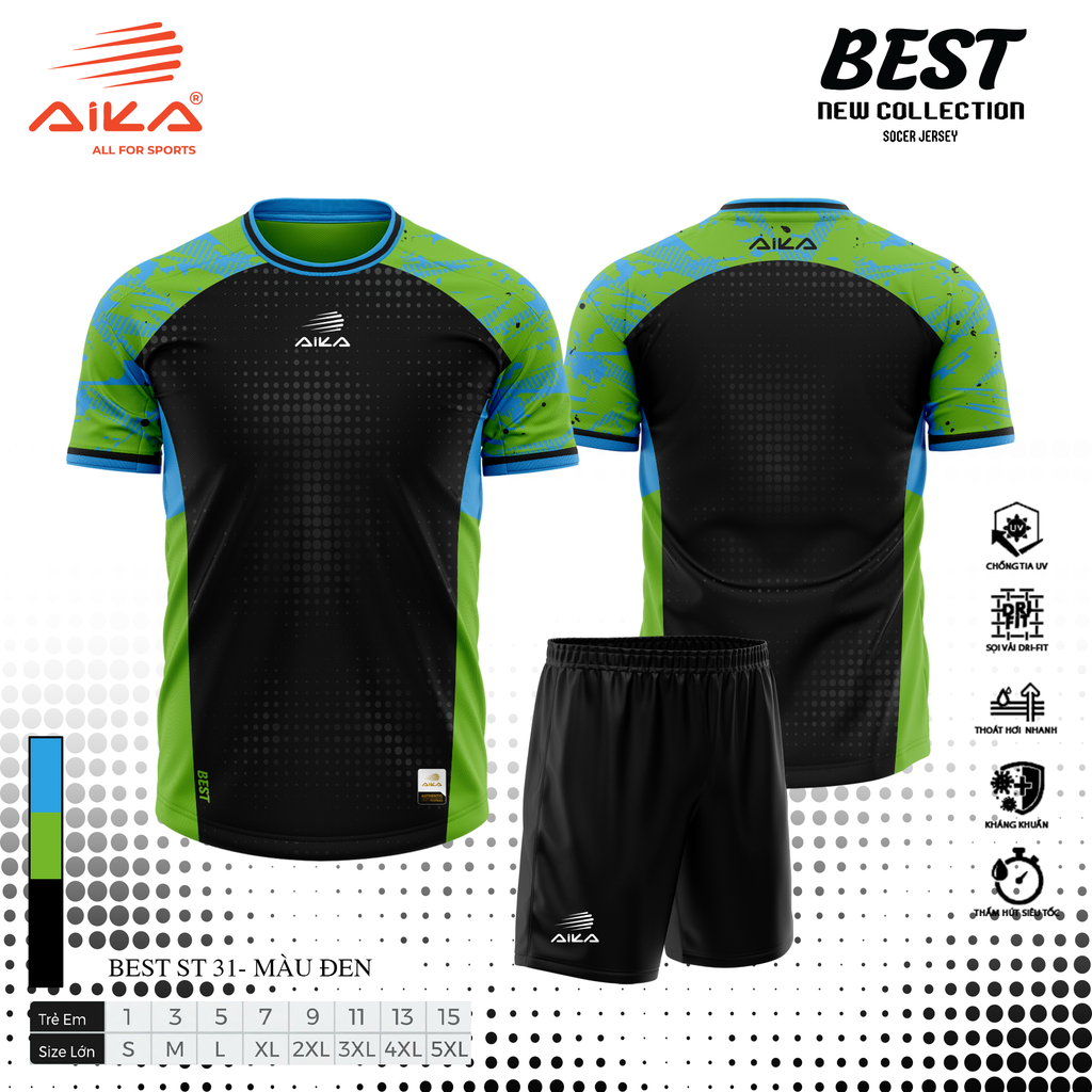 Quần Áo Bóng Đá Aika Siêu Tốc 31  - BEST