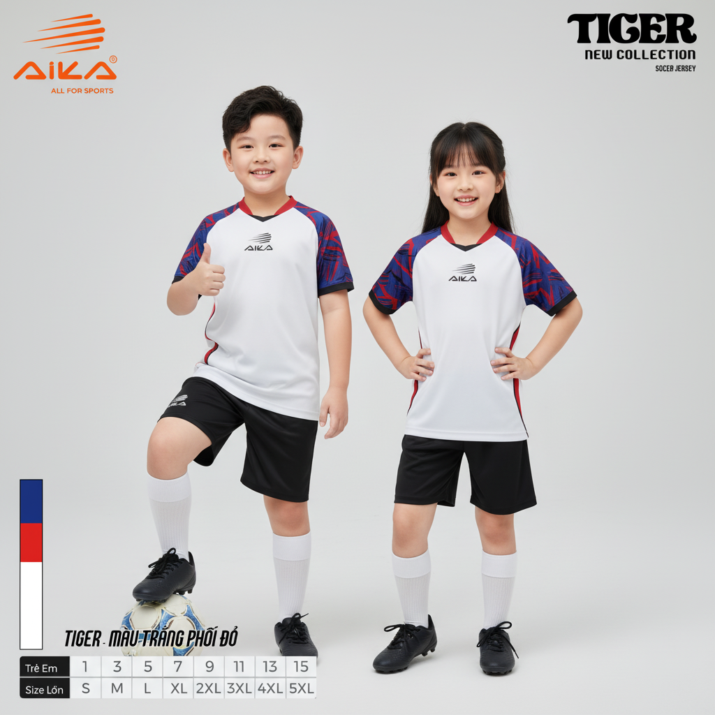 Quần Áo Bóng Đá Aika Siêu Tốc 23 - TIGER