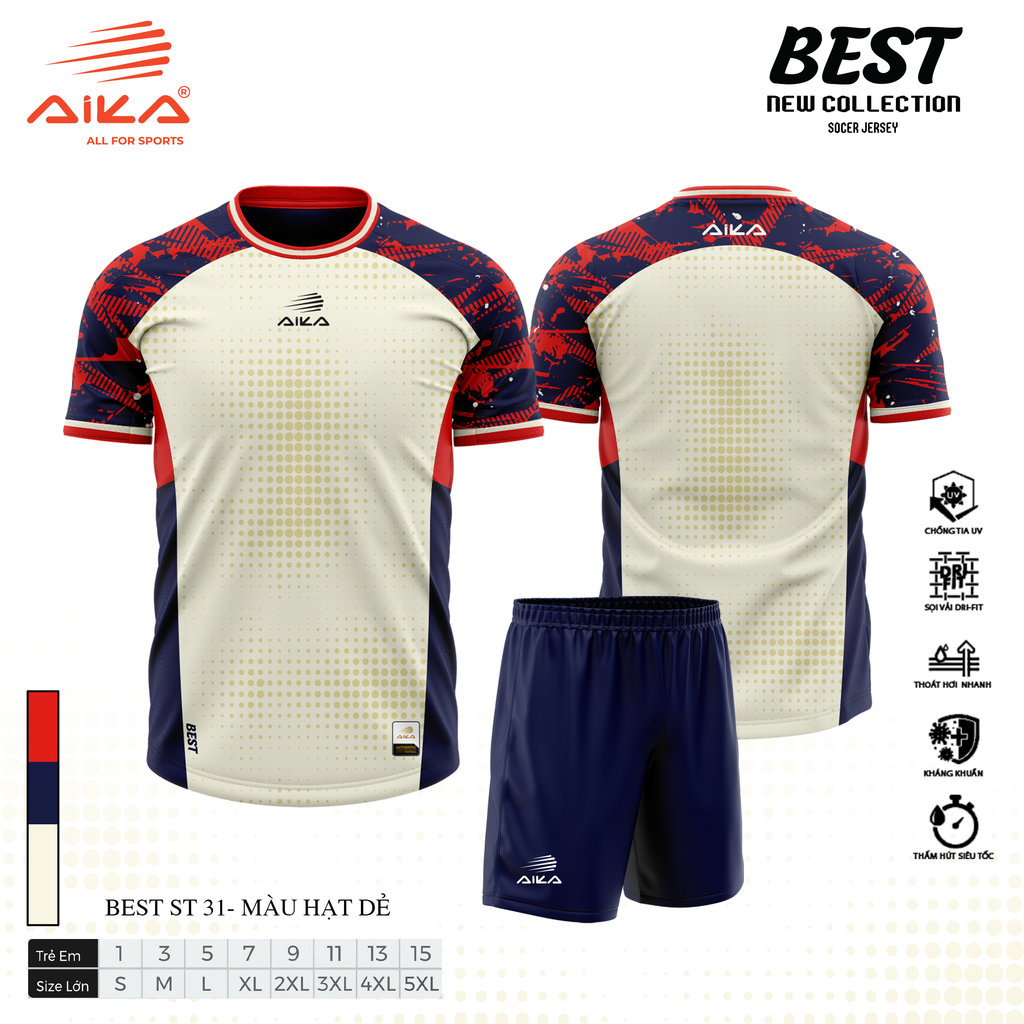 Quần Áo Bóng Đá Aika Siêu Tốc 31  - BEST