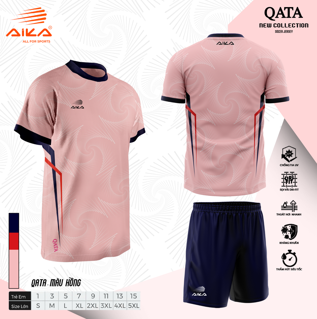Quần Áo Bóng Đá Aika Siêu Tốc 29  - QATA