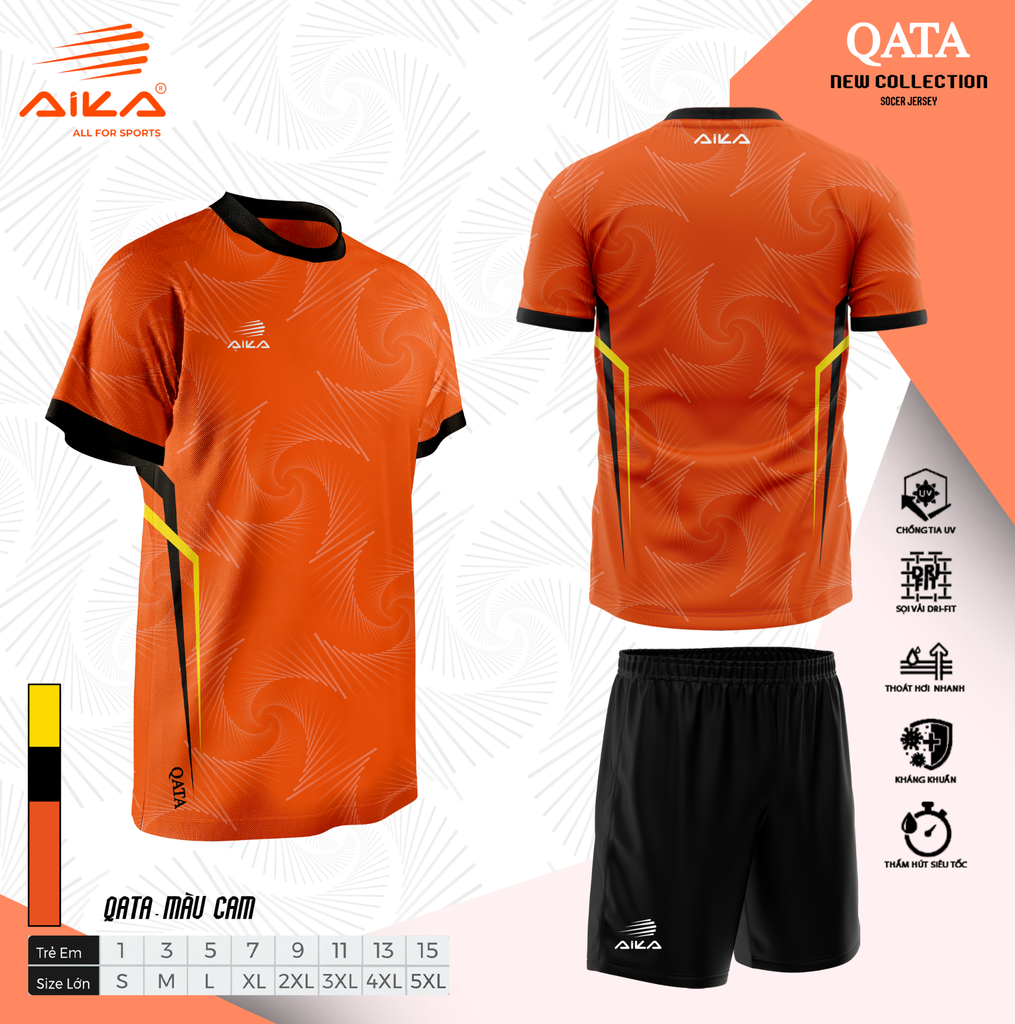 Quần Áo Bóng Đá Aika Siêu Tốc 29  - QATA
