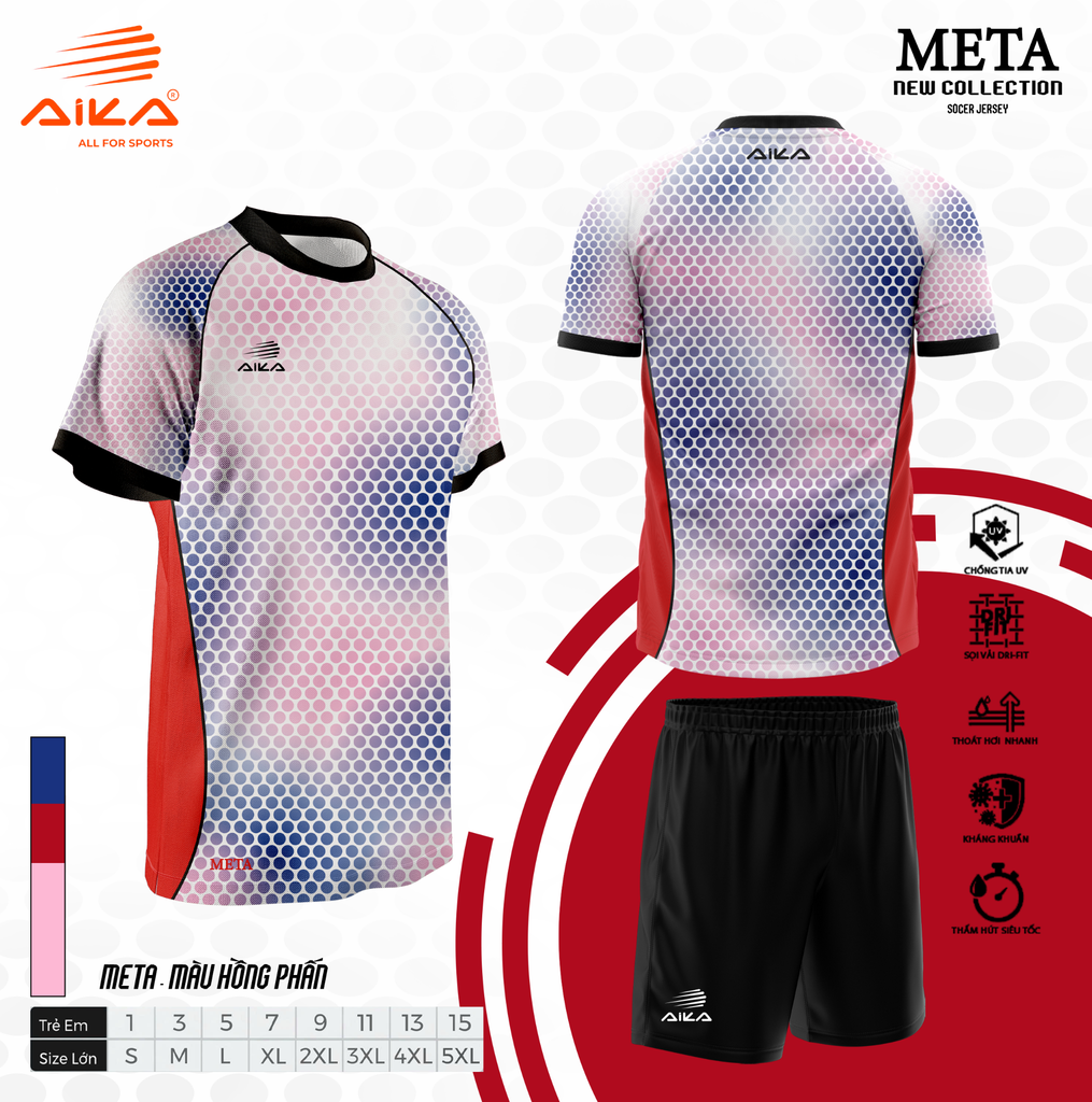 Quần Áo Bóng Đá Aika Siêu Tốc 28  - META