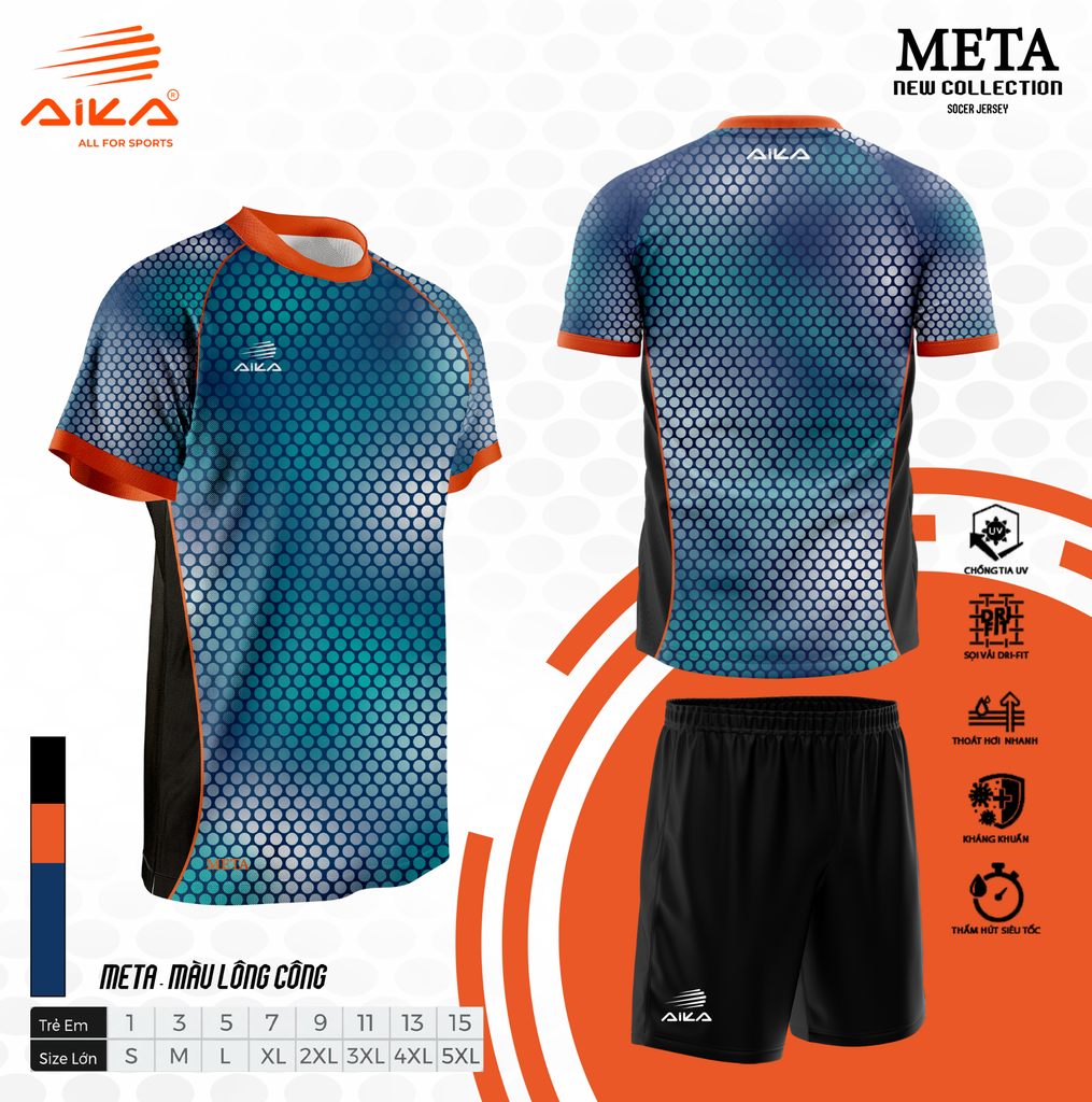 Quần Áo Bóng Đá Aika Siêu Tốc 28  - META