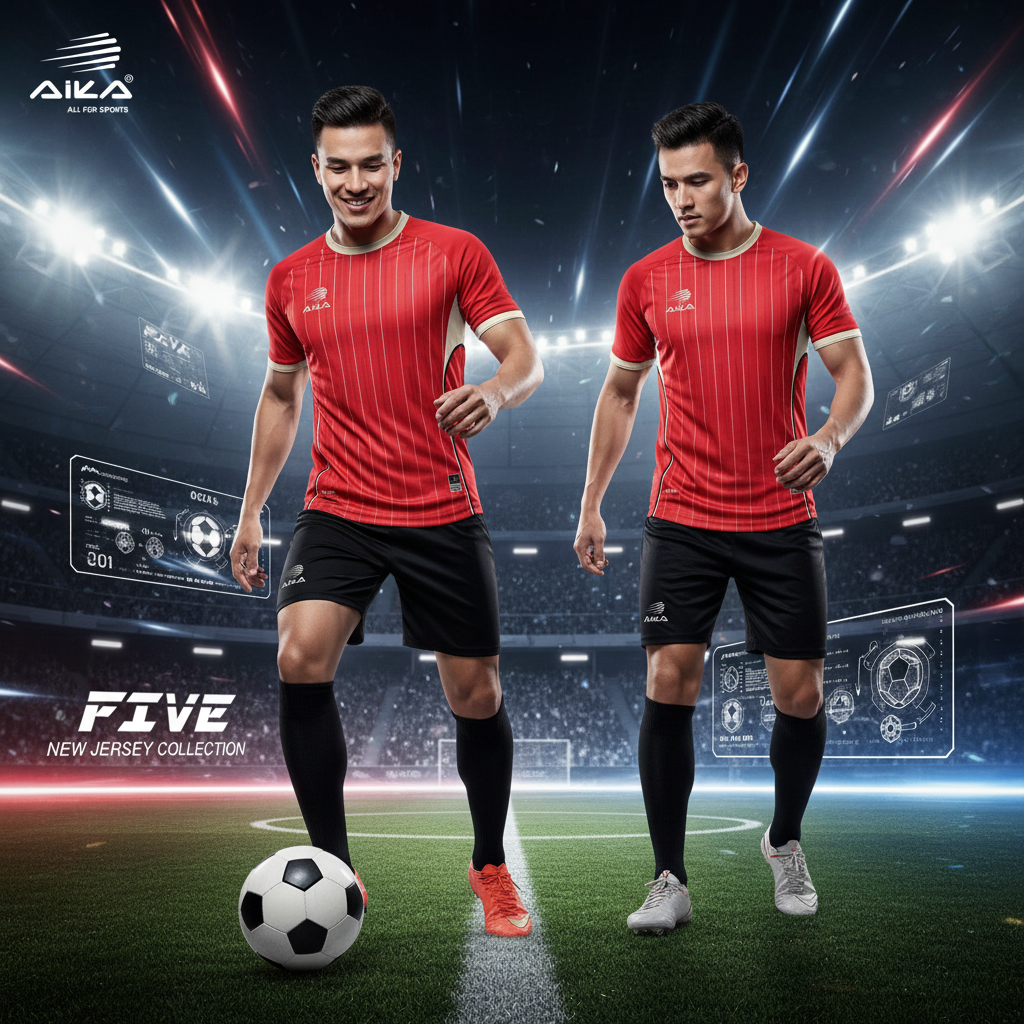 Quần Áo Bóng Đá Aika Siêu Tốc 05 - FIVE