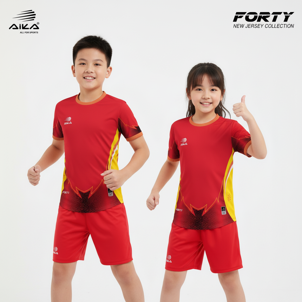 Quần Áo Bóng Đá Aika Siêu Tốc 10 - FORTY