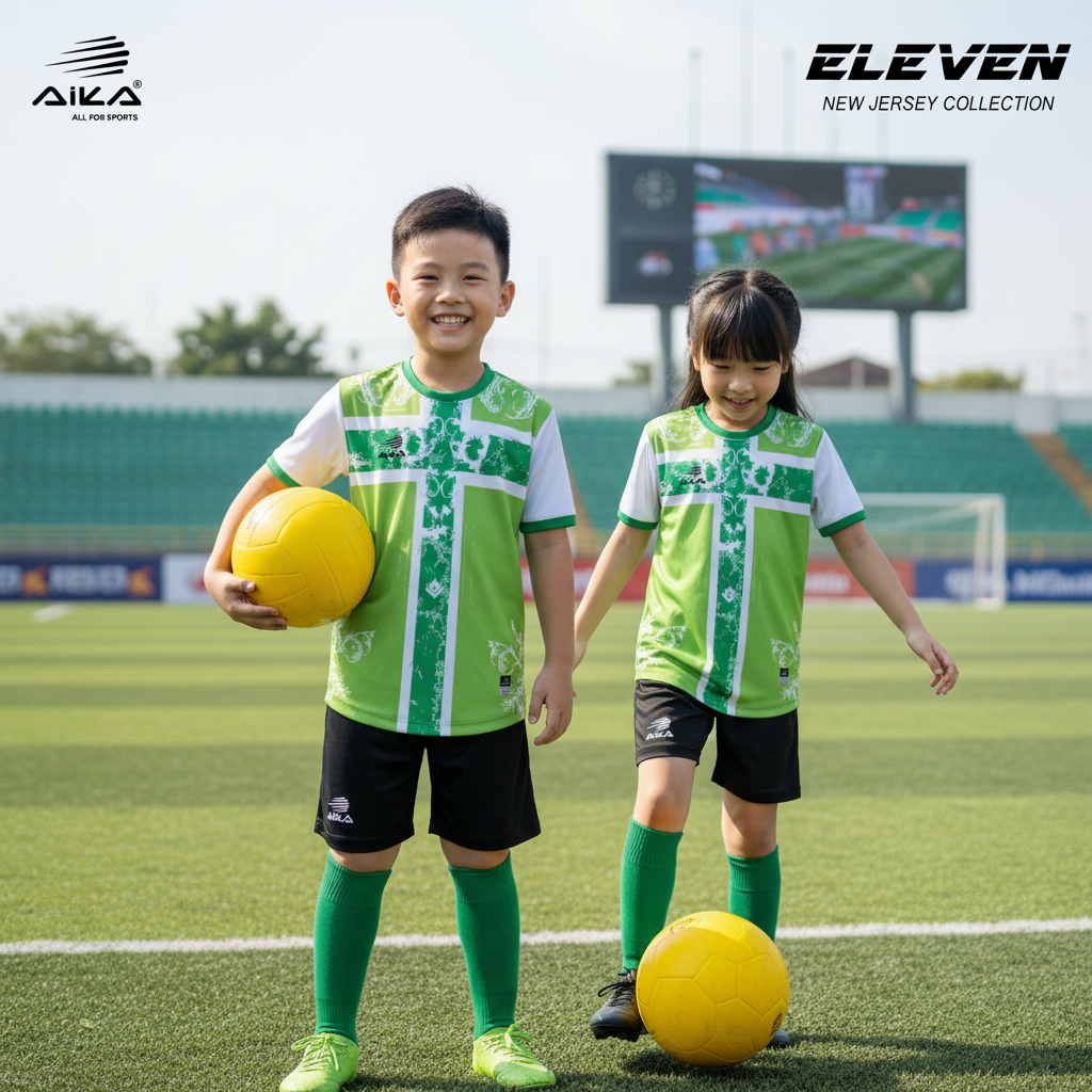 Quần Áo Bóng Đá Aika Siêu Tốc 08 - ELEVEN