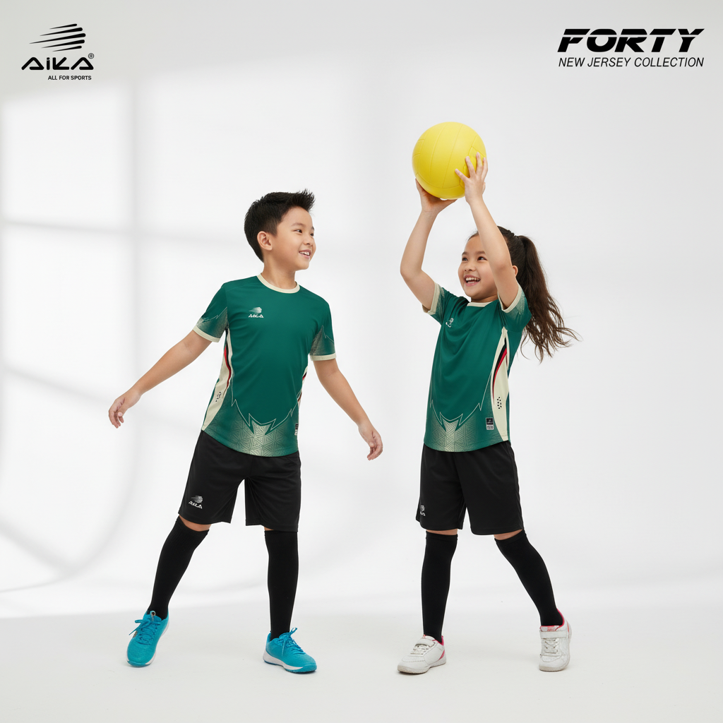 Quần Áo Bóng Đá Aika Siêu Tốc 10 - FORTY