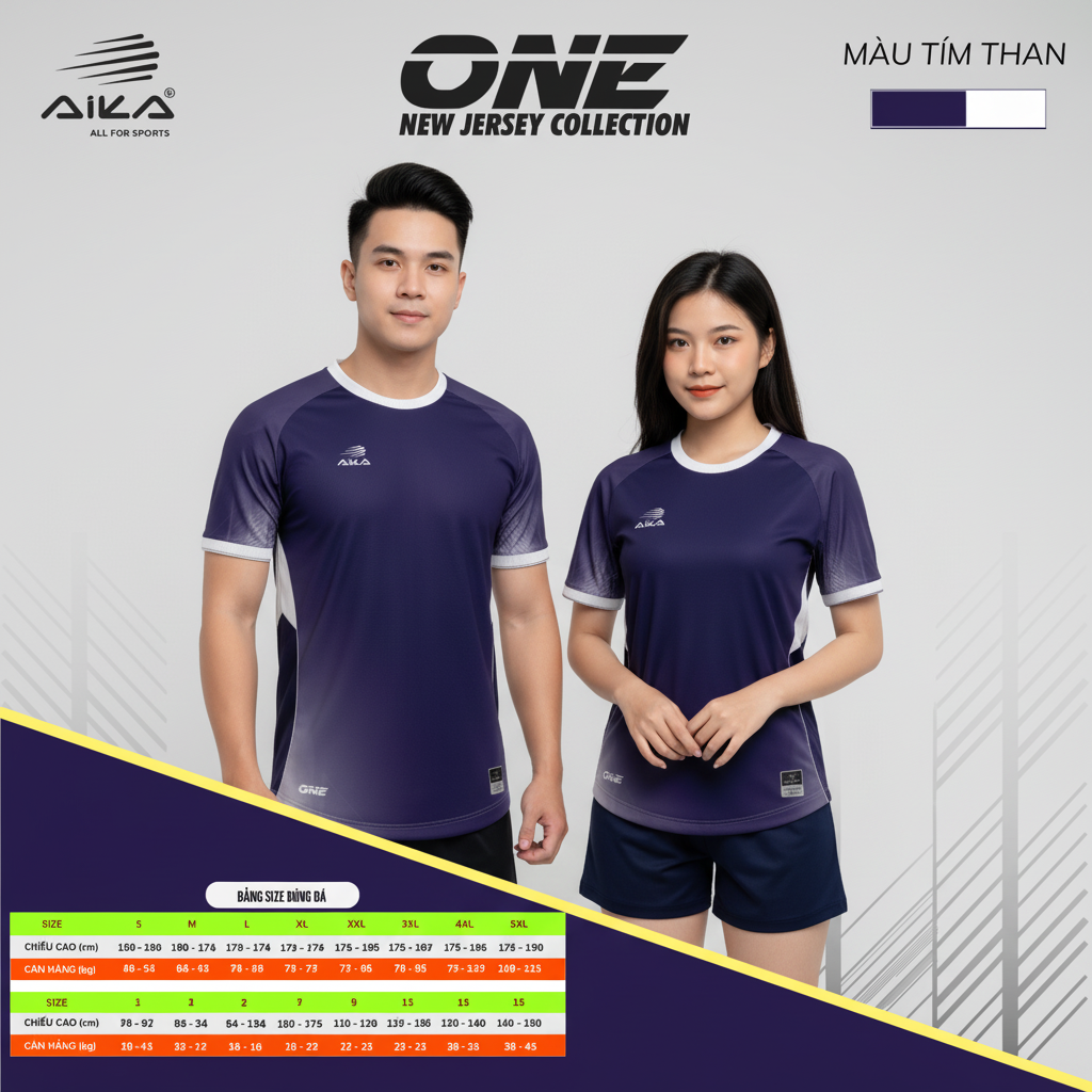 Quần Áo Bóng Đá Aika Siêu Tốc 04 - ONE